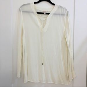 ESPRIT beachy top. Size 8, fits loose. New without tags. Never worn.